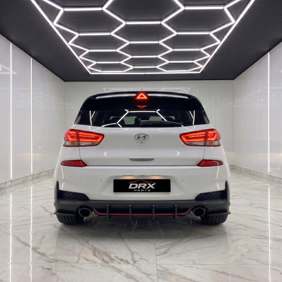 Difusor Hyundai i30N Pre-Facelift Negro Brillo (2017-2020)