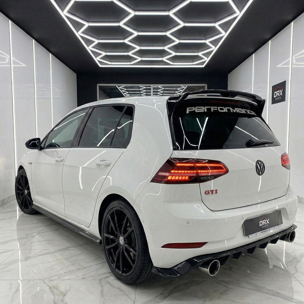 Difusor TCR instalado en VW Golf 7.5 GTI 