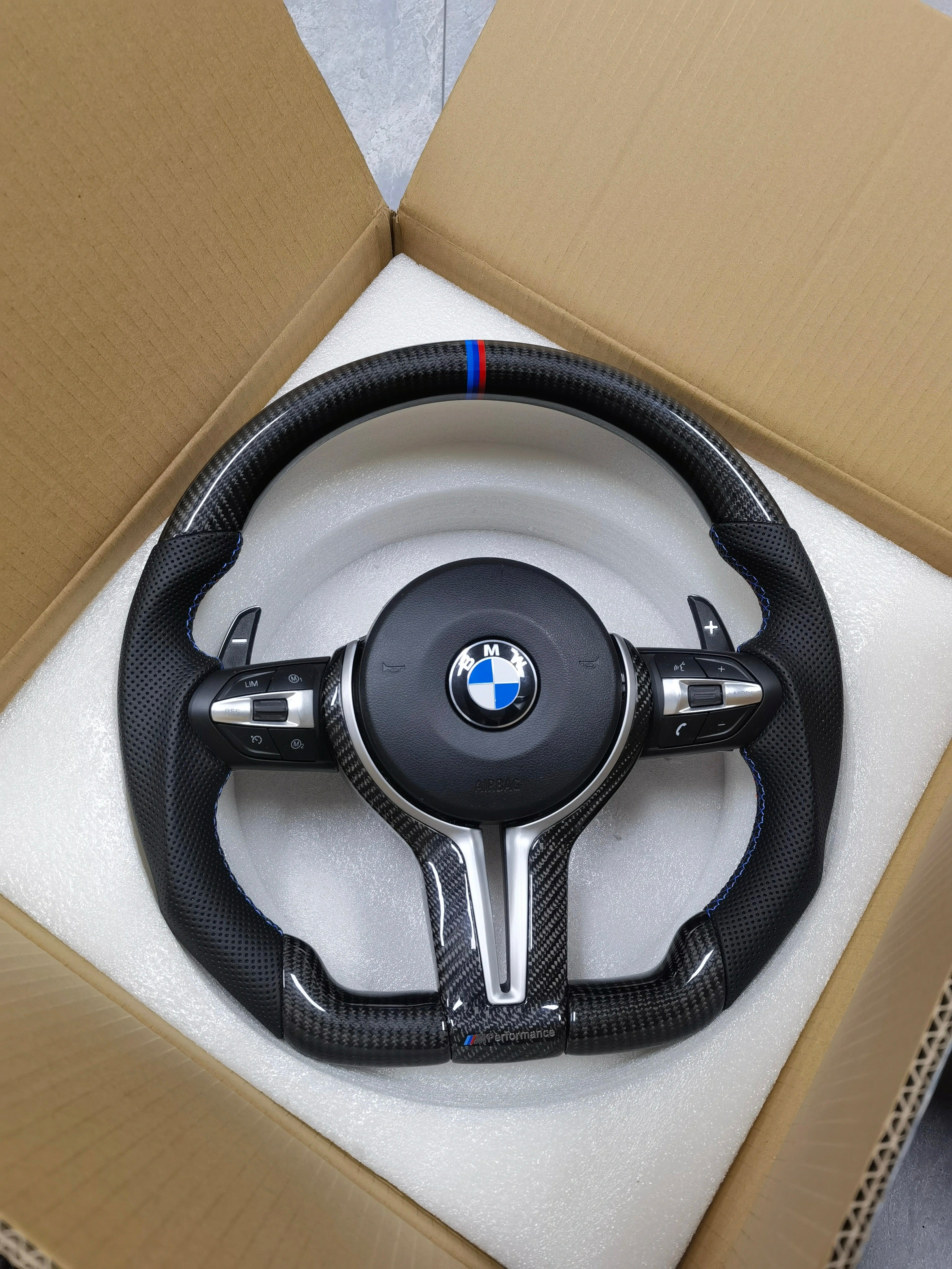 Volante Fibra Carbono BMW M Performance