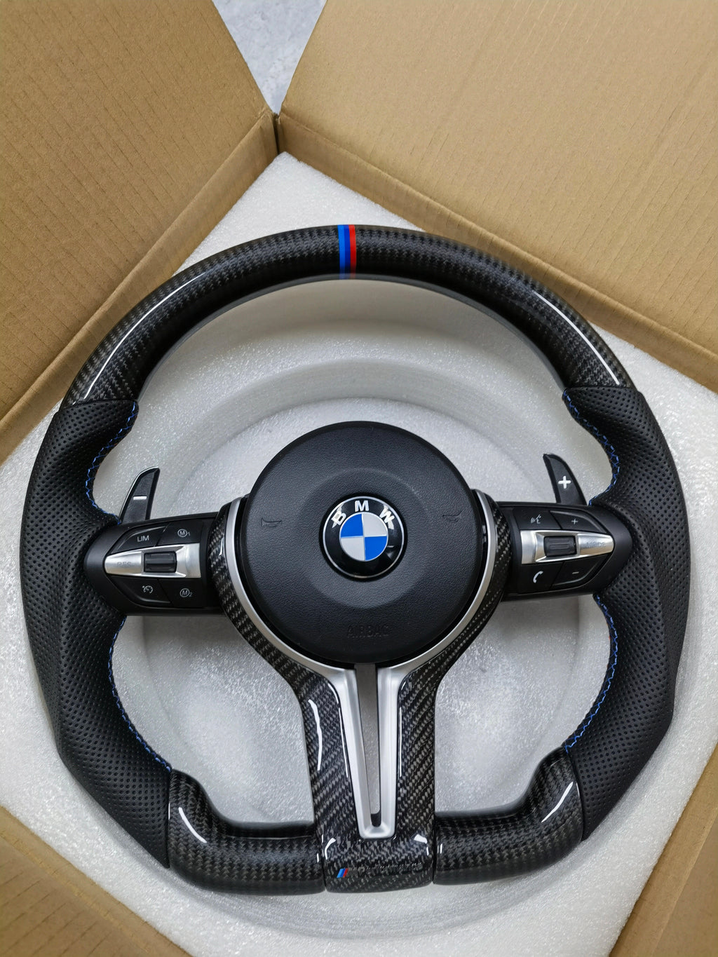 Volante Fibra Carbono BMW M Performance