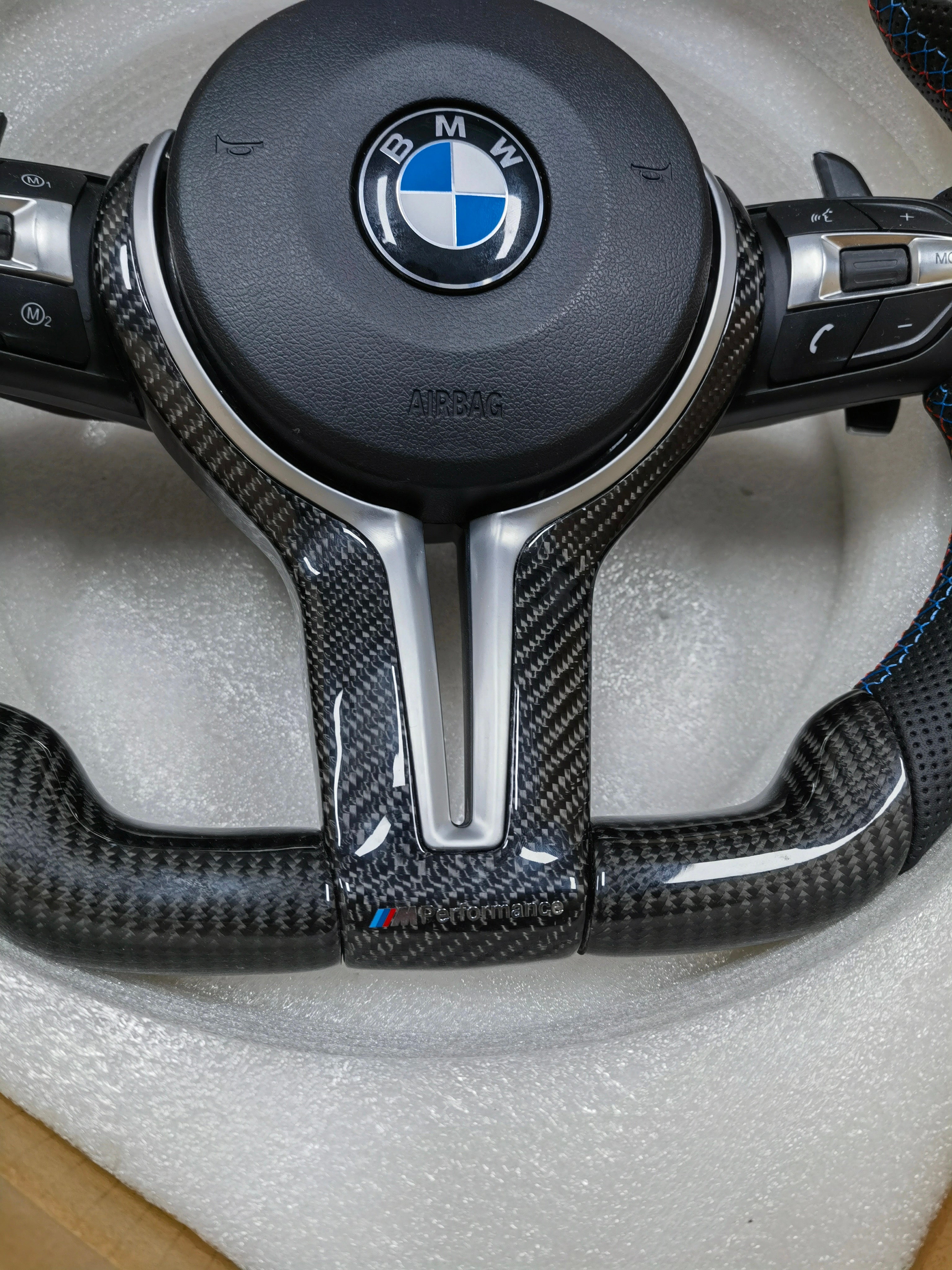 Volante Fibra Carbono BMW M Performance