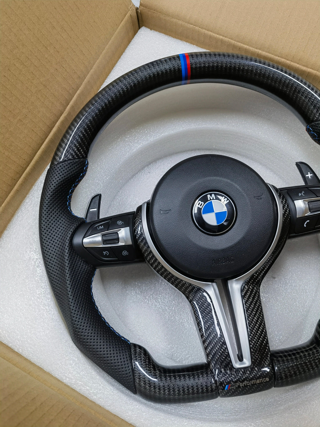 Volante Fibra Carbono BMW M Performance