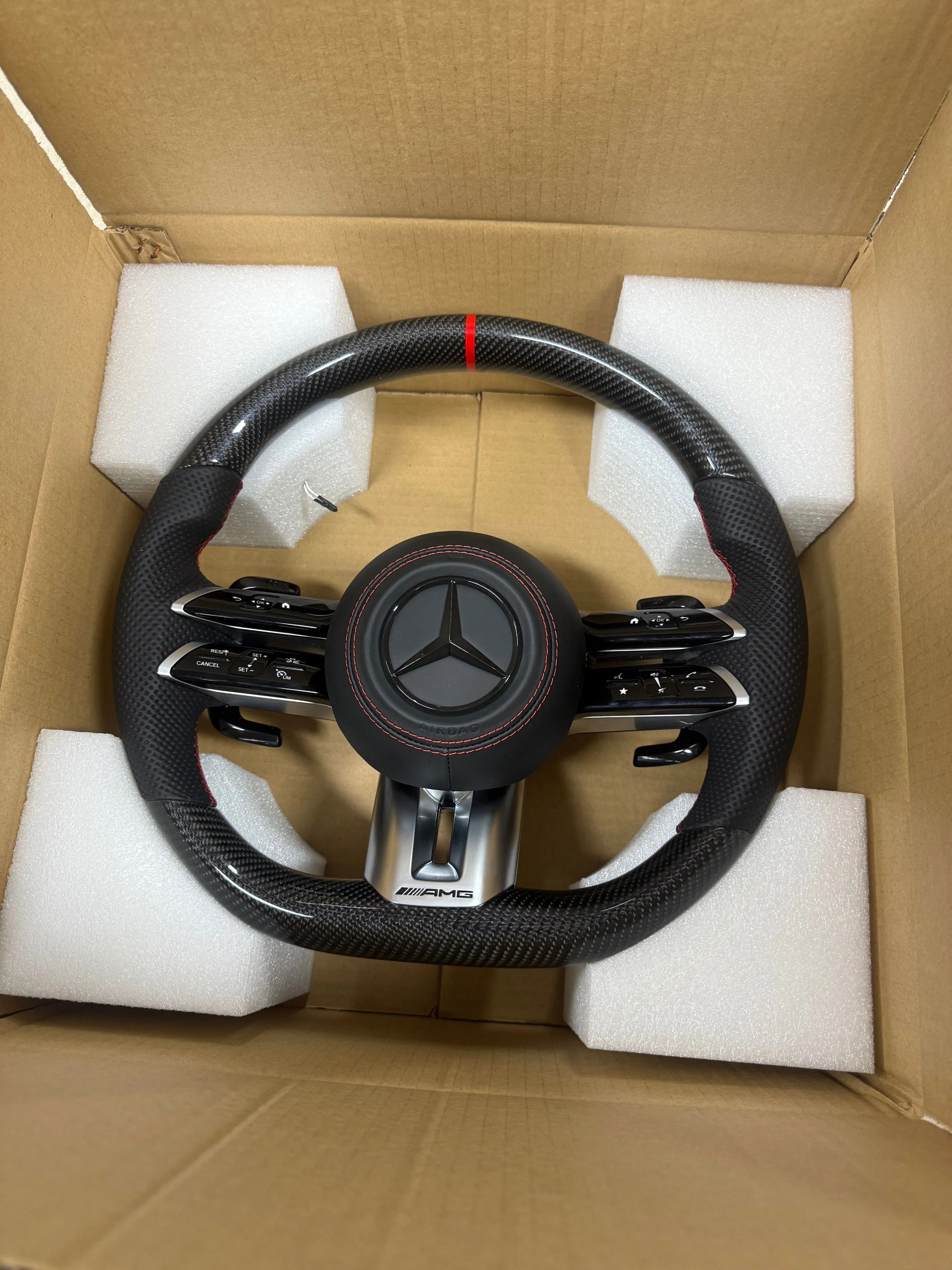 Volante Personalizado Mercedes Benz AMG