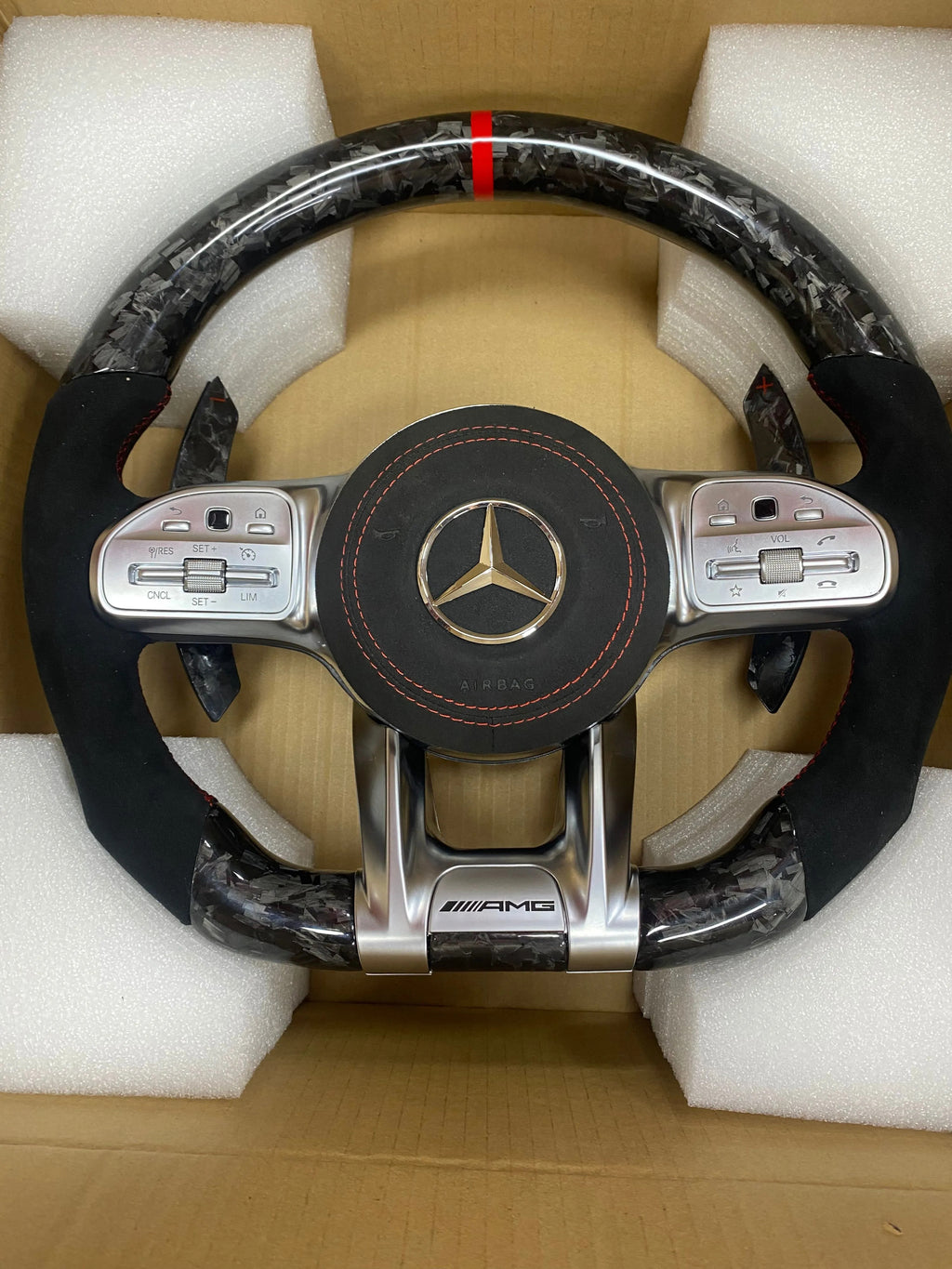 Volante Personalizado Para Mercedes Benz Estilo AMG