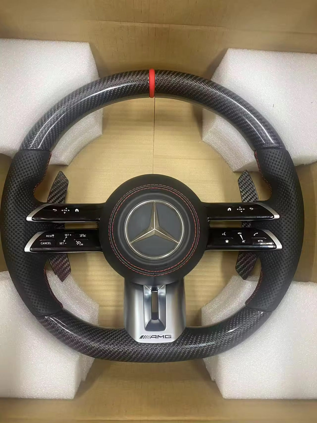 Volante Personalizado Para Mercedes Benz Estilo AMG