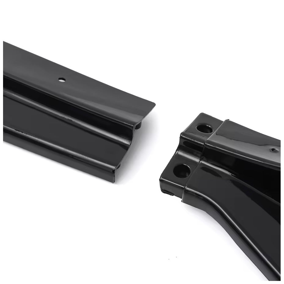 Lip frontal 3 piezas BMW Serie 3 G20 negro brillo aftermarket