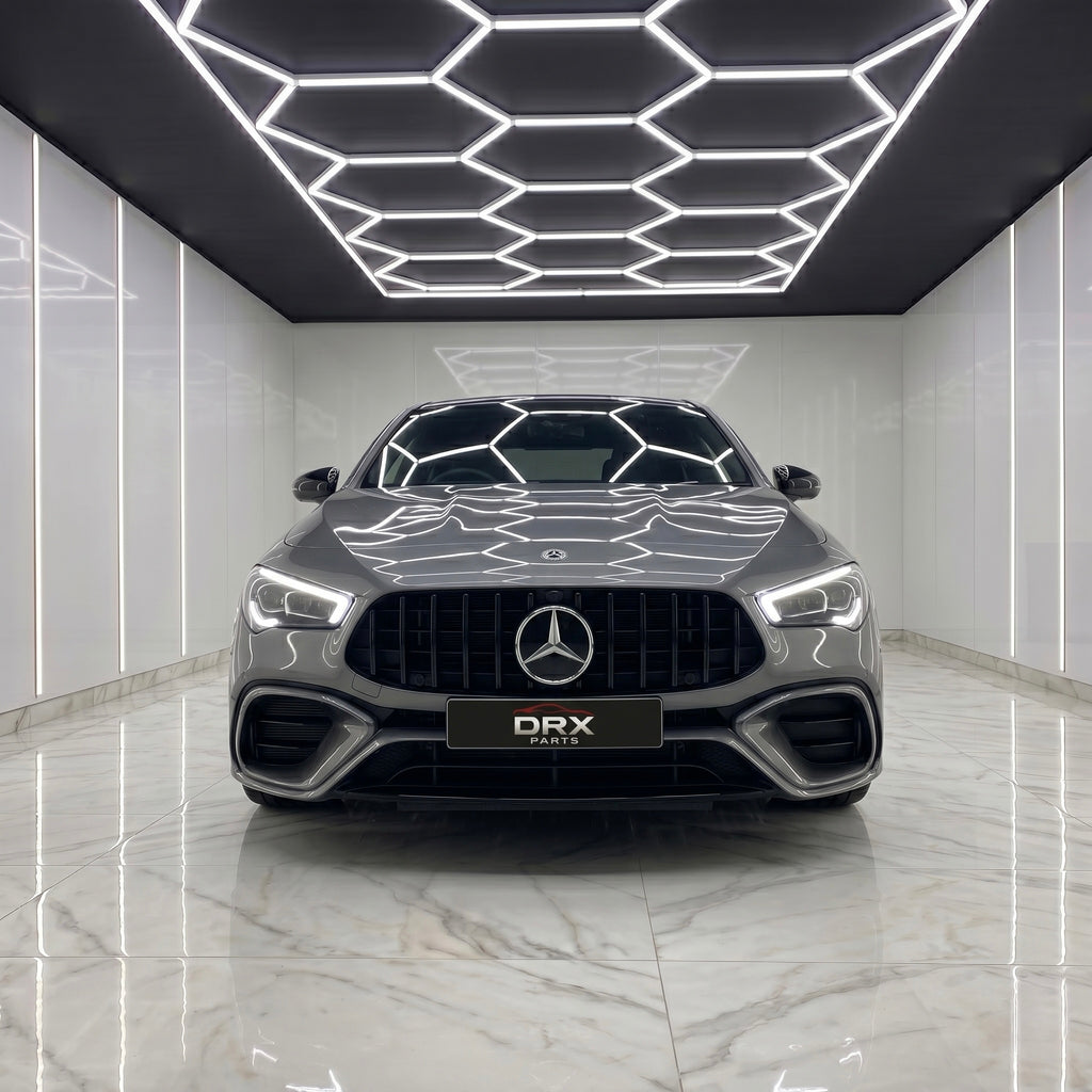 Parrilla Estilo AMG GT Mercedes CLA C118 Negro Brillo (2019-2025)