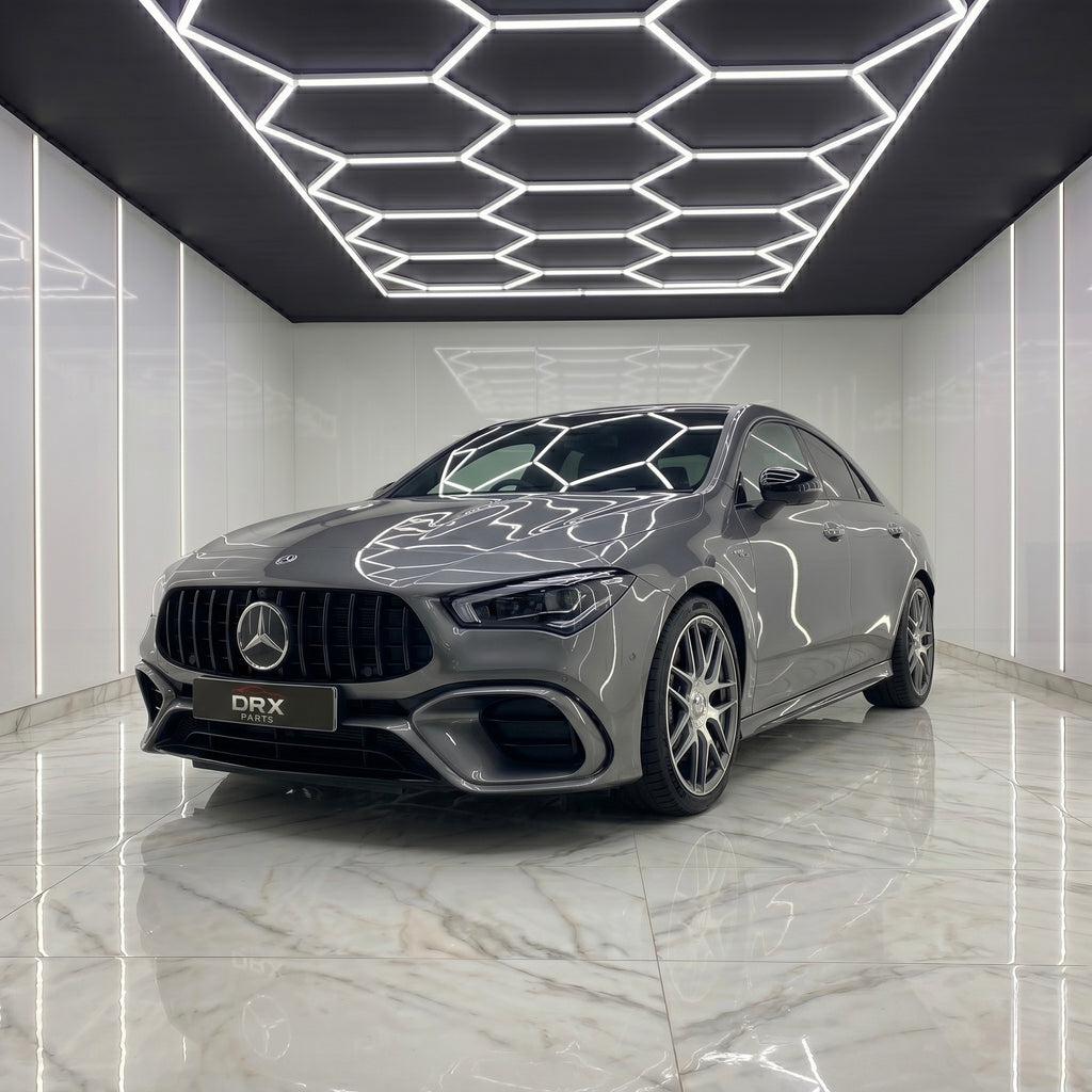 Parrilla Estilo AMG GT Mercedes CLA C118 Negro Brillo (2019-2025)