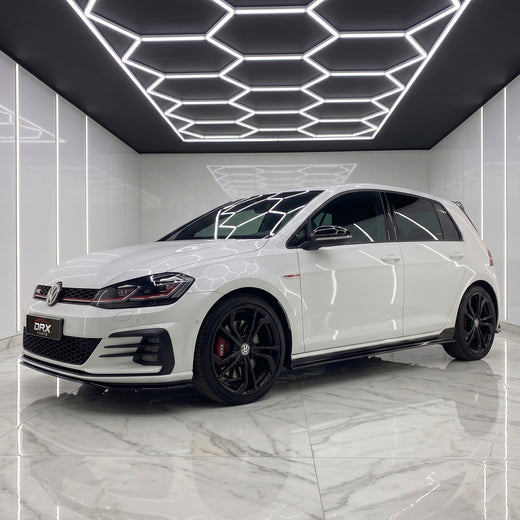 Taloneras Golf GTI 7 y 7.5 Negro Brillo Estilo TCR (2012-2020)
