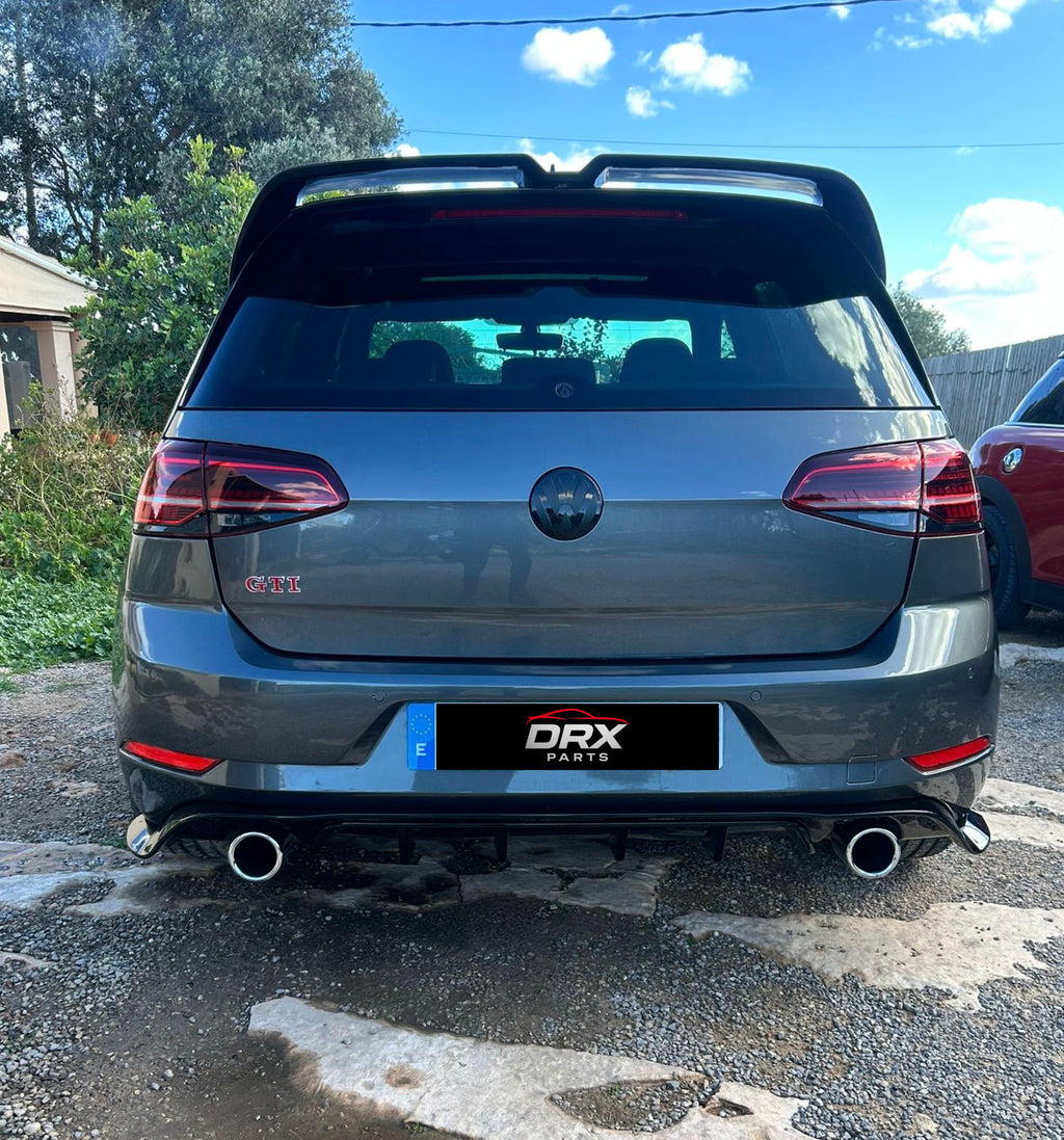 Difusor (Estilo TCR) VW Golf Mk7.5 GTI / R-Line / GTD
