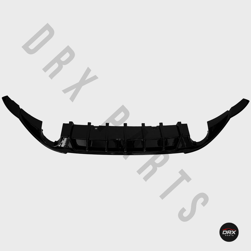 Difusor completo Golf GTI MK7 negro brillo con extensiones